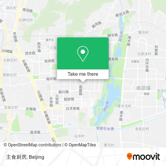 主食厨房 map
