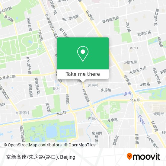 京新高速/朱房路(路口) map