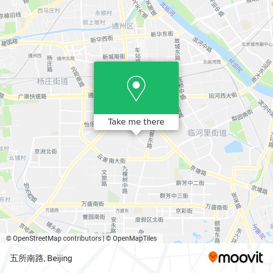 五所南路 map