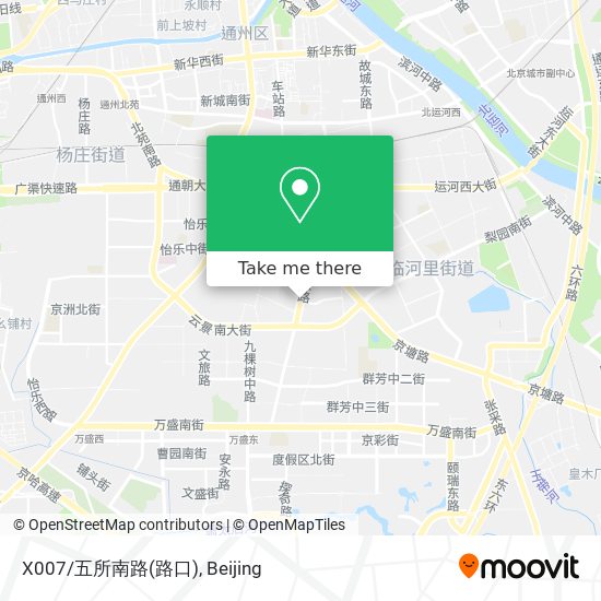 X007/五所南路(路口) map