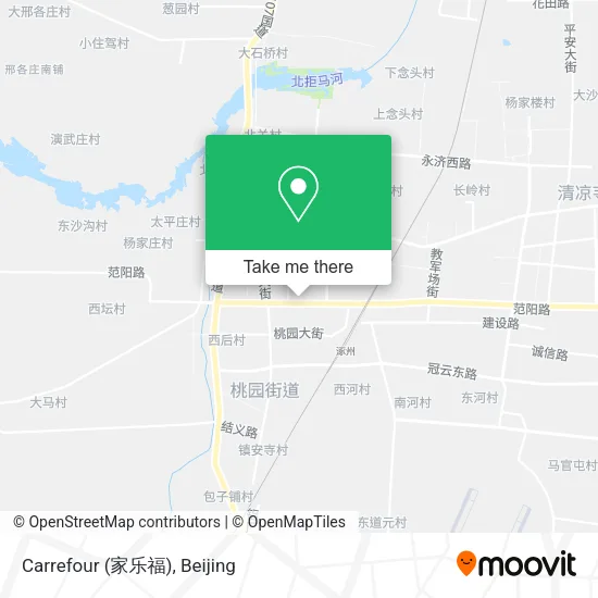 Carrefour (家乐福) map