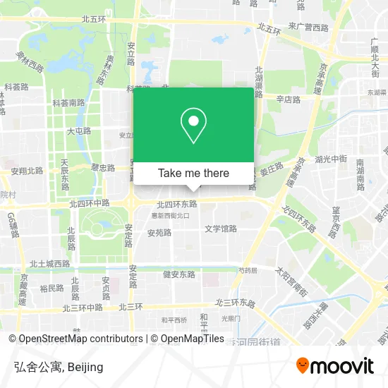 弘舍公寓 map