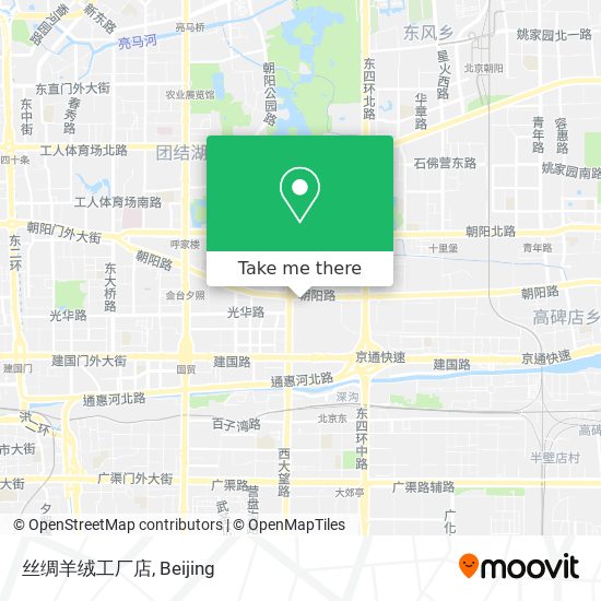丝绸羊绒工厂店 map