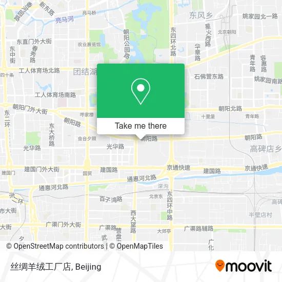 丝绸羊绒工厂店 map