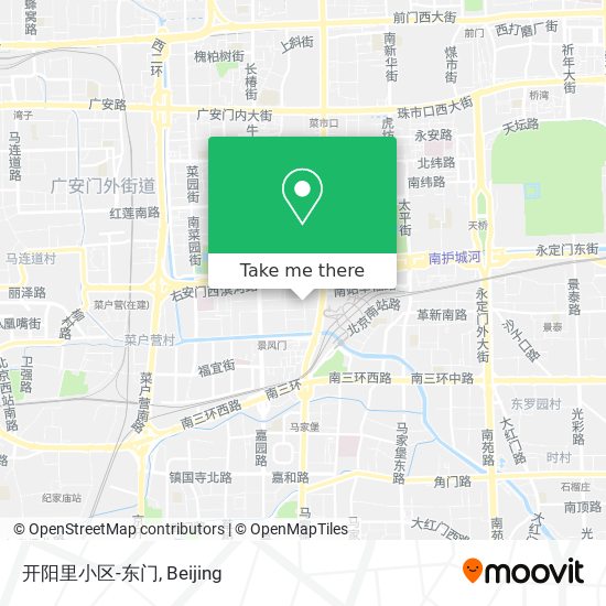 开阳里小区-东门 map