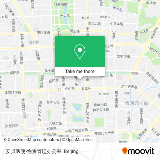 安贞医院-物资管理办公室 map
