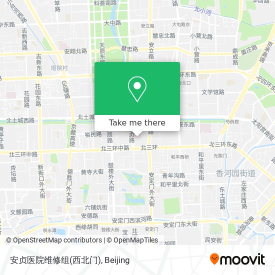 安贞医院维修组(西北门) map