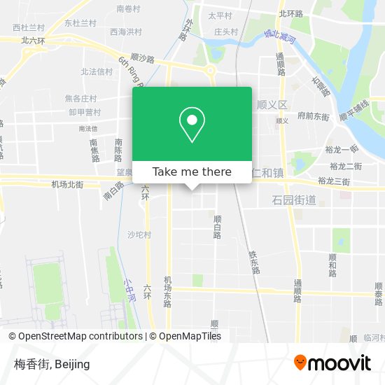梅香街 map