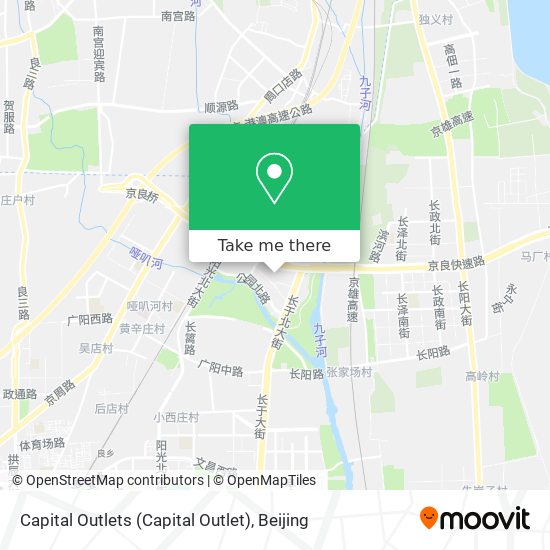 Capital Outlets map