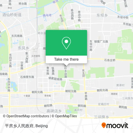 平房乡人民政府 map