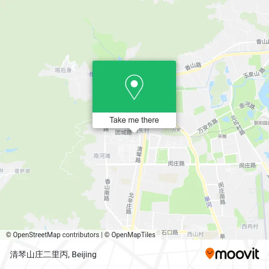 清琴山庄二里丙 map