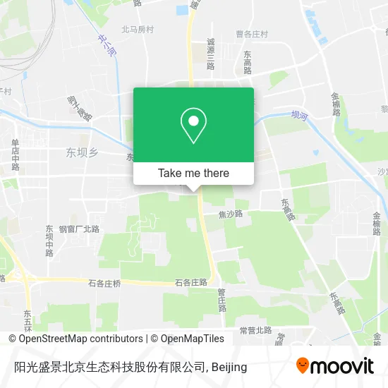 阳光盛景北京生态科技股份有限公司 map