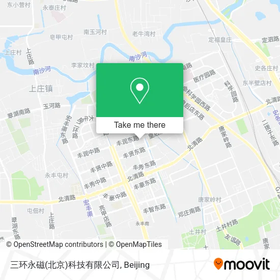 三环永磁(北京)科技有限公司 map