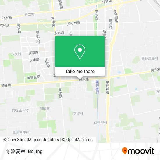 冬涮夏串 map
