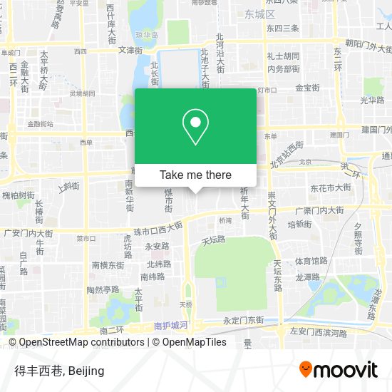 得丰西巷 map