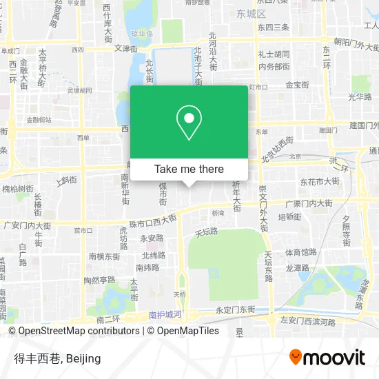 得丰西巷 map