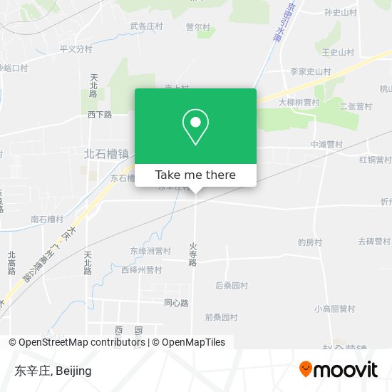 东辛庄 map