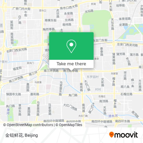 金锟鲜花 map