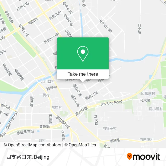 四支路口东 map