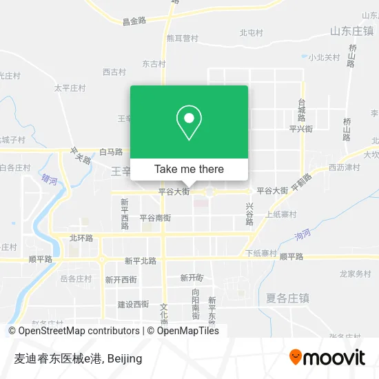 麦迪睿东医械e港 map