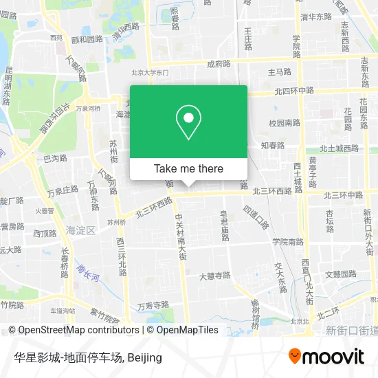 华星影城-地面停车场 map