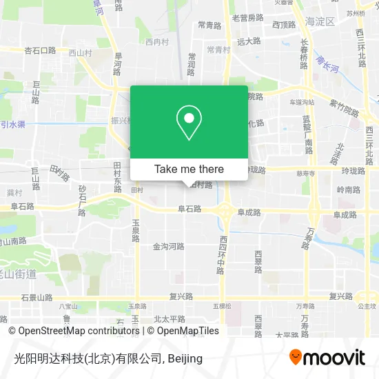 光阳明达科技(北京)有限公司 map