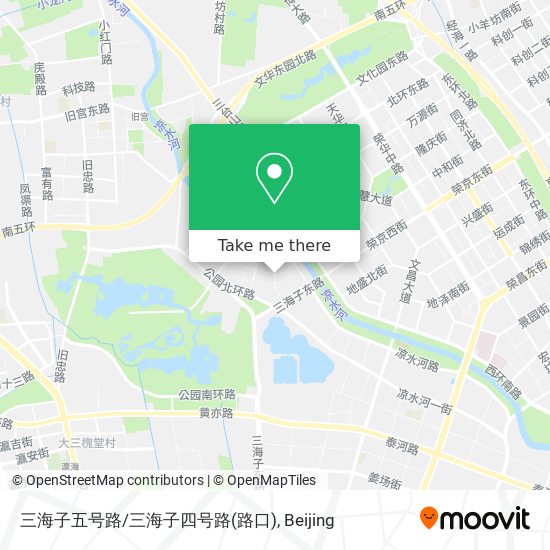 三海子五号路/三海子四号路(路口) map