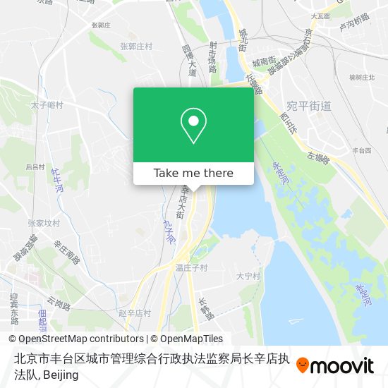 北京市丰台区城市管理综合行政执法监察局长辛店执法队 map
