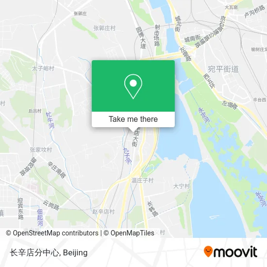 长辛店分中心 map