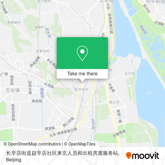 长辛店街道赵辛店社区来京人员和出租房屋服务站 map