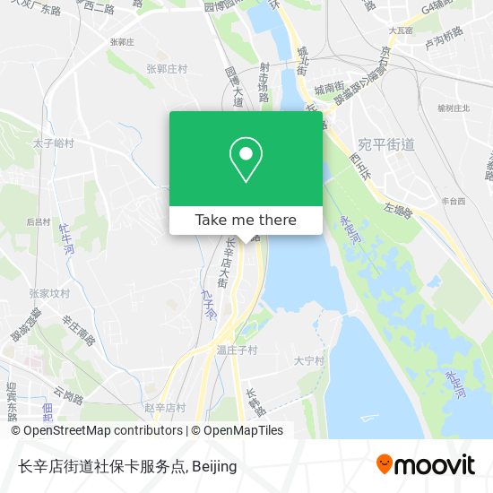 长辛店街道社保卡服务点 map