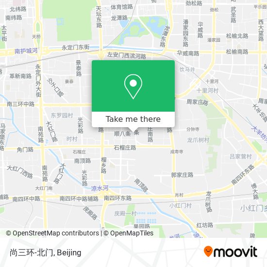 尚三环-北门 map