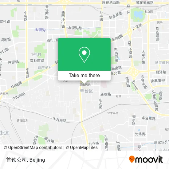 首铁公司 map