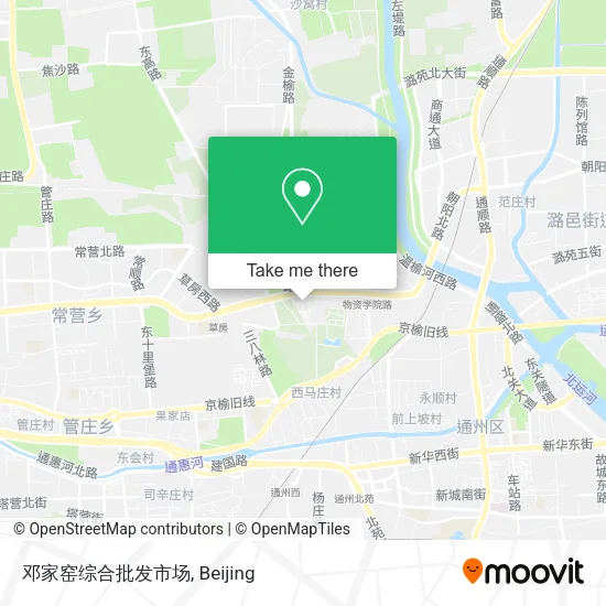 邓家窑综合批发市场 map