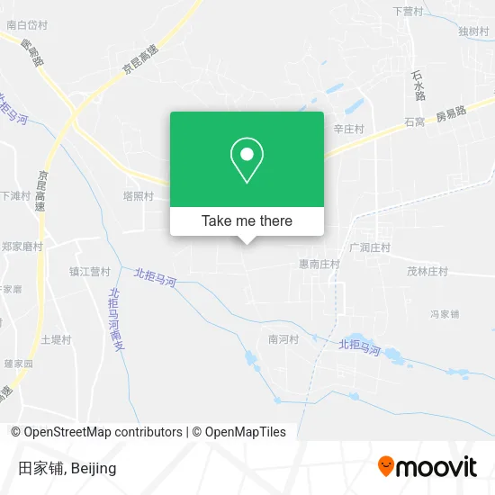 田家铺 map