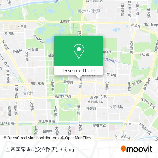 金帝国际club(安立路店) map
