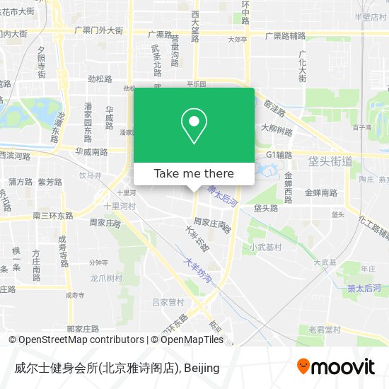 威尔士健身会所(北京雅诗阁店) map