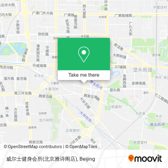 威尔士健身会所(北京雅诗阁店) map