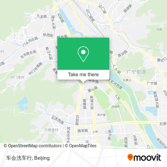 车会洗车行 map