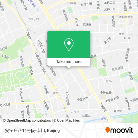 安宁庄路11号院-南门 map
