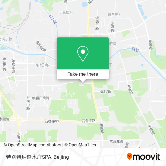 特别特足道水疗SPA map