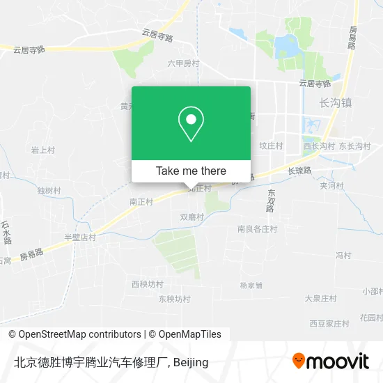 北京德胜博宇腾业汽车修理厂 map