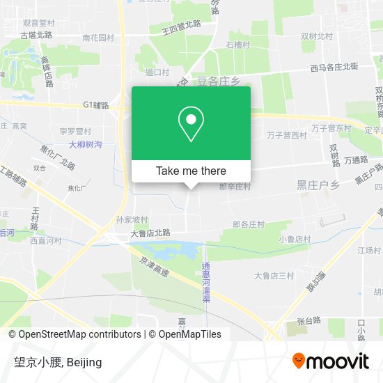 望京小腰 map