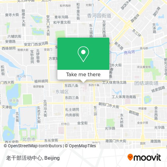 老干部活动中心 map