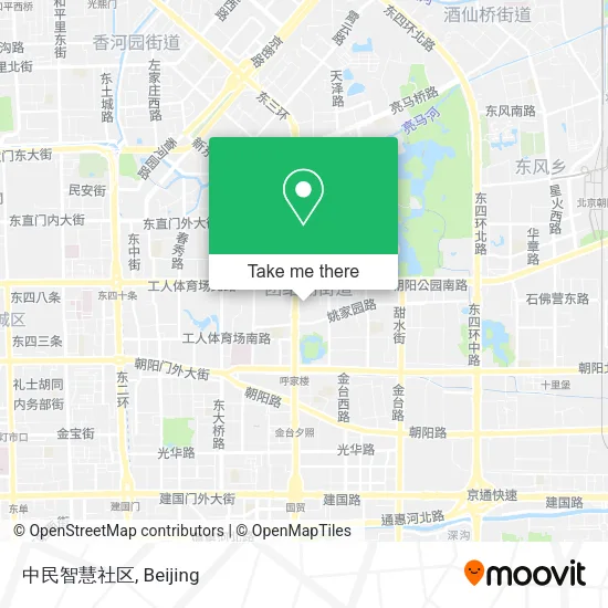 中民智慧社区 map