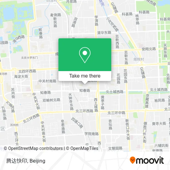 腾达快印 map