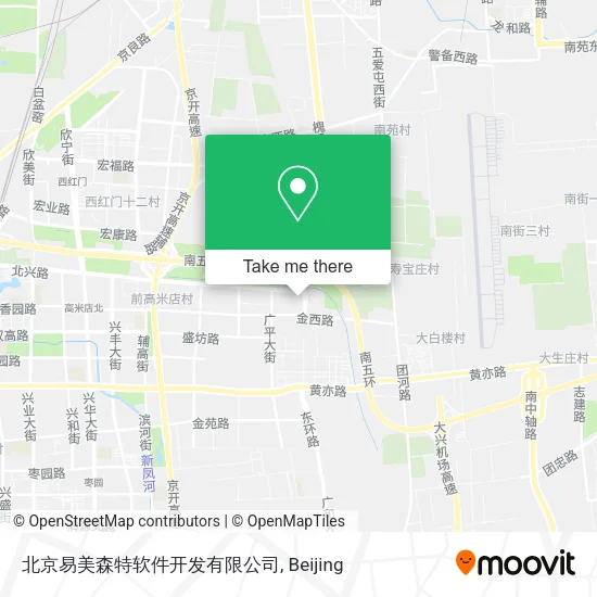 北京易美森特软件开发有限公司 map