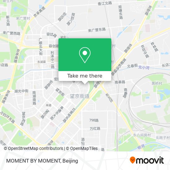 MOMENT BY MOMENT map