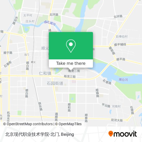 北京现代职业技术学院-北门 map