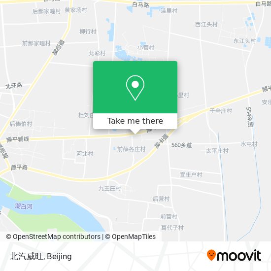 北汽威旺 map